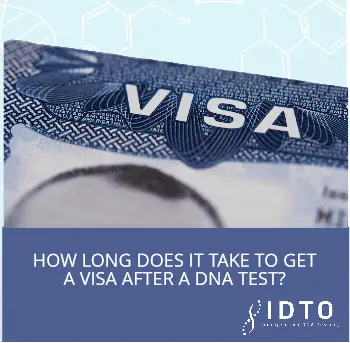 visa after dna test